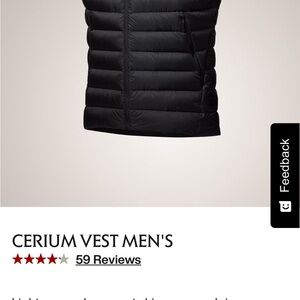Arc'teryx Cerium Black Men's Vest